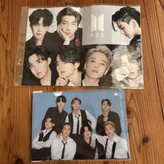 BTS ポスターとクリアファイル