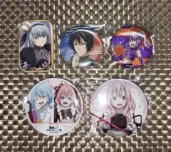 転スラ　缶バッジ　5個