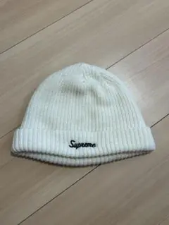 Supreme ホワイト ニット帽