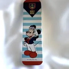 1986年以前 ミッキー ペンケース 2段 レトロ 東京ディズニーランド