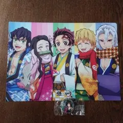 くら寿司 鬼滅の刃 ファイル 缶バッジ