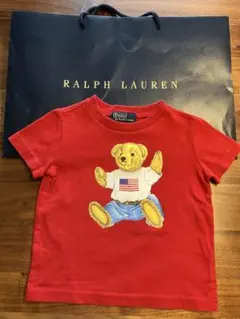 Ralph Lauren ポロベア　プリント Tシャツ　12M