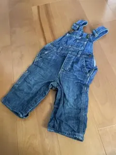 【美品】baby GAP オーバーオール　デニム　6-12m 70