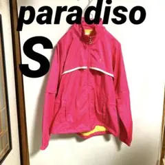 パラディーゾ　袖取り外し可　ナイロンジャケット ゴルフウェア　GOLF
