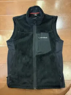 mont-bell CLIMA AIR フリースベスト 黒
