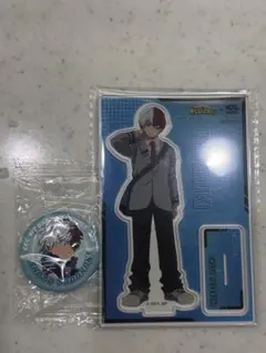 轟焦凍 アクリルスタンド & 缶バッジ セット くら寿司