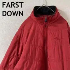 V2 ファーストダウン　ジップアップジャケット　中綿入　アウター　Mメンズ 赤