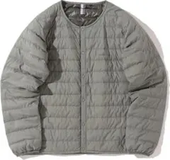 ビームス　別注　モンベル　スぺリオダウン ラウンドネックジャケット　M