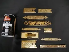 限定値下　本金メッキ金具　最高級仏壇用　各種　趣味用　実験用　伝統金具　3508