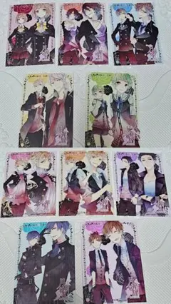 葉山風花 蓮ノ空　デジタルトレカ　SR R セット特典ブロマイド9枚セット S*7様 葉山風花 蓮ノ空 デジタルトレカ SR R セット特典ブロマイド9枚