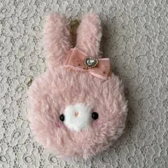 ② うさぎ型ポーチ ハンドメイド