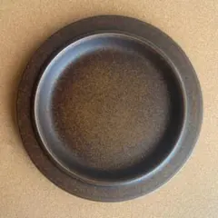 アラビア ルスカ ヴィンテージ 北欧食器 Φ25 ディナープレート 赤茶系1枚Uのサムネイル