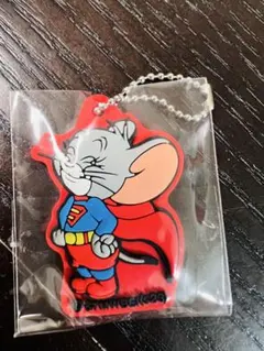 トムとジェリー　ボールチェーン ラバーキーホルダー