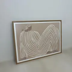 Ronan Bouroullec (ロナンブルレック)オークフレーム＋裏打ち加工