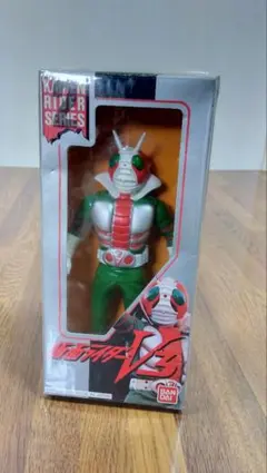 【初版当時物】仮面ライダーV3 ソフビ バンダイ ライダーヒーローシリーズ