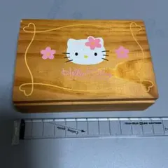 Hello Kitty 木製小物入れ 1999年製
