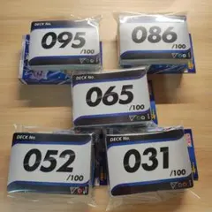 ポケカ　スタートデッキ100　5個セット　031.052.065.086.095
