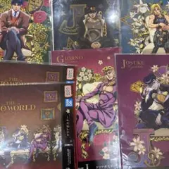 一番くじ　ジョジョ　I賞　クリアポスター 6種セット