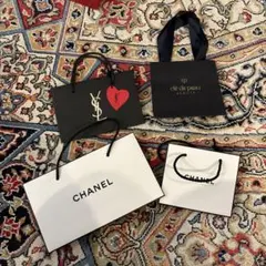 ブランド　ショッパー　4つ