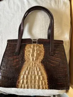 本皮ワニ革バッグ