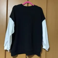 HK WORKS LONDON 重ね着風トップス