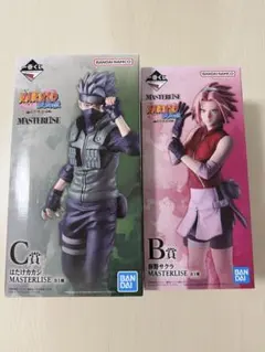一番くじ NARUTO MASTERLISE はたけカカシ 春野サクラのサムネイル
