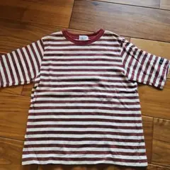 DENIM DUNGAREE ボーダーTシャツ 120cmのサムネイル
