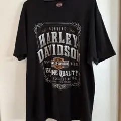 古着　ハーレーダビッドソン　Tシャツ　両面プリント　XL