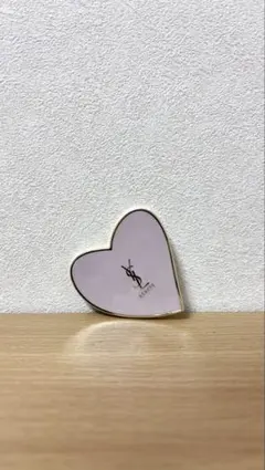 YSL イヴサンローラン ハート型ミラー ゴールド 非売品 ノベルティ