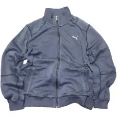 PUMA フルジップジャケット ネイビー Y2K