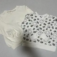 トレーナーまとめ売り90サイズ　ミッフィー