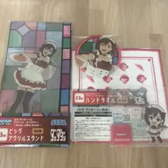 ラッキーくじ　アクリルスタンド ミニアクリルスタンド　缶バッジ