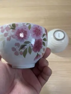 桜柄 抹茶碗 茶道具 陶器 好山窯 - メルカリ