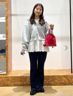 レプシィム　裾アソート長袖レイヤード