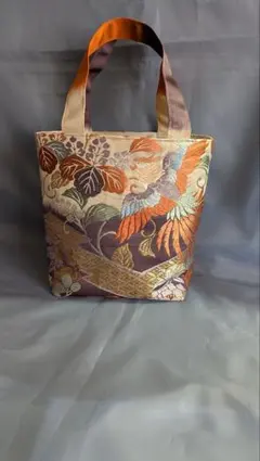 帯リメイクトートバック