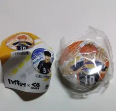 ハイキュー!! くら寿司 びっくらポン 缶バッジ 日向翔陽