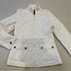 ポロ・ラルフローレン ホワイトキルティングジャケット