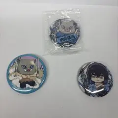 鬼滅の刃　嘴平伊之助　デフォルメ缶バッジ　3点セット