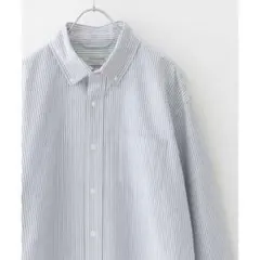 アーバンリサーチ　オックスボタンダウンシャツ　ストライプ