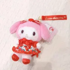 サンリオ いちご新聞 50周年シリーズ マスコット ぬいぐるみ マイメロ