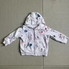 GAP 花柄フルジッパーパーカー
