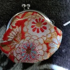 花柄がま口コインケースセット
