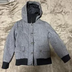 グレー フード付き ジャケット　 Ｍサイズ