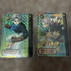 ドラゴンボールGT カードダス 孫悟空&パン&トランクス　トランクス