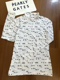 パーリーゲイツ ATHL COOL長袖モックネックストレッチシャツ 0 - メルカリ