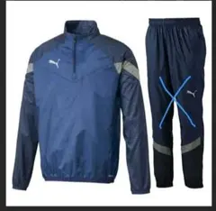 PUMA ピステ・ウィンドブレーカー ネイビー　Size L