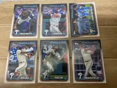 topps MLBカード フィラデルフィア・フィリーズ 6枚セット