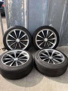 クレンツェ　ヴィシュヌEVO 225/45/19 8J＋48 4本通し　中古 クレンツェ ヴィシュヌEVO 225/45/19 8J＋48 4本通し 中古 - メルカリ