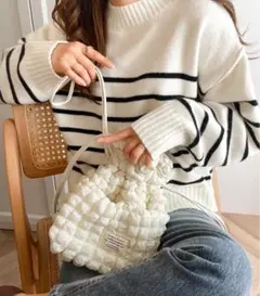 巾着バッグ ショルダーバッグ