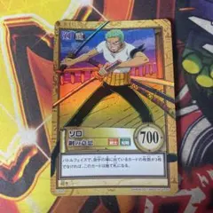ワンピース ゾロ カード 鋼の意思 ONE PIECE カードゲーム ゾロ 鋼の意思 2001年 バンダイ - メルカリ